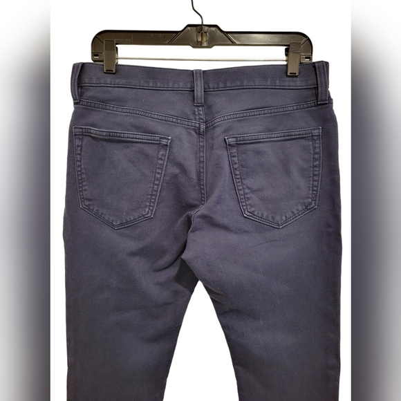 Banana Republic Men's Skinny Traveler Navy Dark Blue Pants Chinos Khakis 31 x 30 - Picture 3 of 7